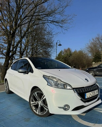 Peugeot 208 cena 33900 przebieg: 93555, rok produkcji 2015 z Łuków małe 232